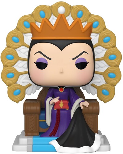 FUNKO POP! DELUXE: Movies Disney Villains - Evil Queen on Throne