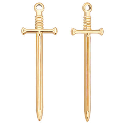 10Pcs 304 Stainless Steel Pendants