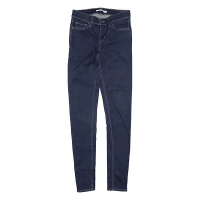 LEVI'S 710 Jeans Blue Denim Slim Skinny Womens W27 L32