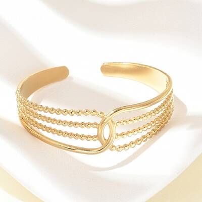 304 Stainless Steel Cuff Bangles for Women