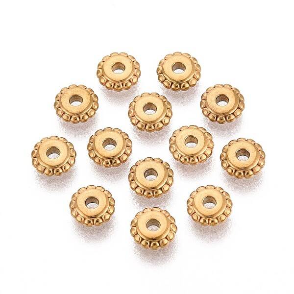 304 Stainless Steel Disc Beads
