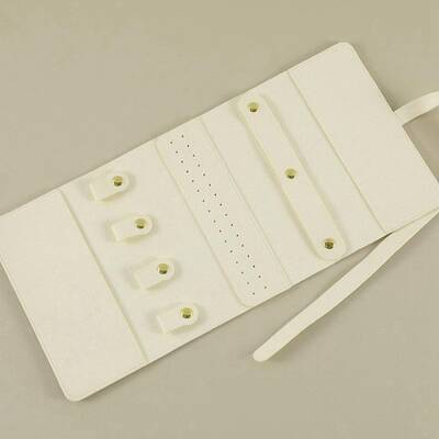 PU Leather Jewelry Storage Rolls