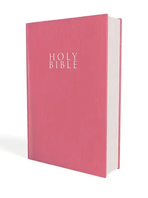 NIV, Gift and Award Bible, Leather-Look, Pink, Red Letter, Comfort Print Paperback – March 5, 2019