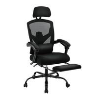 Sweet Furniture F Ergonomic Office Chair, High Back Office Chair with Lumbar Pillow & Retractable Footrest, Mesh Office Chair...