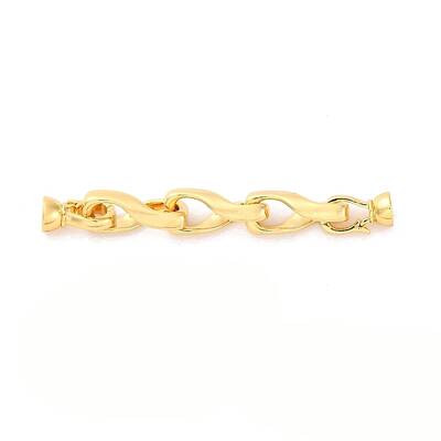 Brass Fold Over Clasps