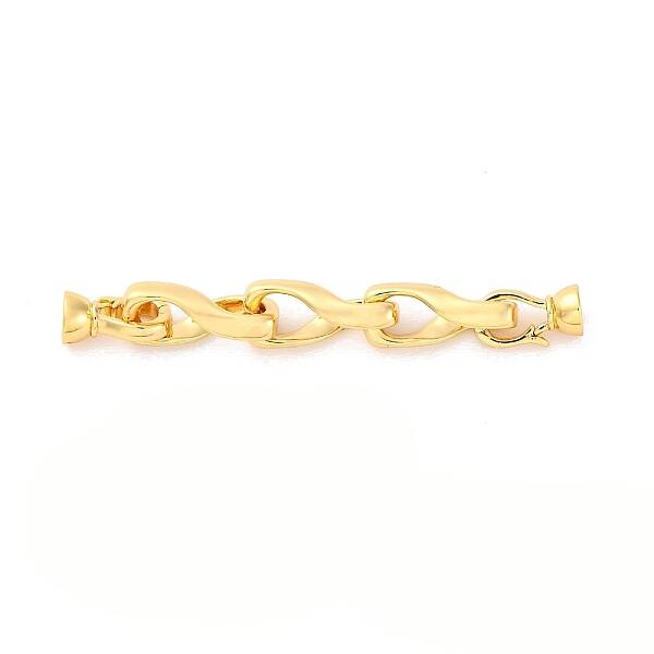 Brass Fold Over Clasps