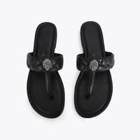 KG 2025  Designer Shoes Sandals Eagle Heads Slide,T-Bar Flat Flip Flip Luxury Quilted Slippers Beach Shoe,Footwear Women Summ...