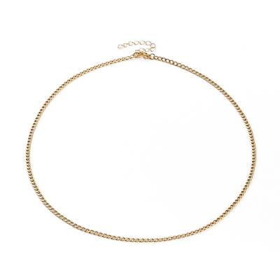 304 Stainless Steel Curb Chains Necklaces