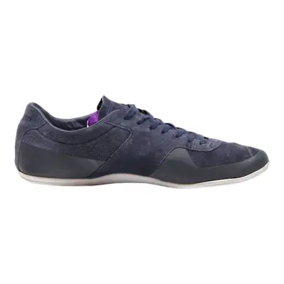 LACOSTE Sneaker Trainers Blue Leather Mens UK 7.5
