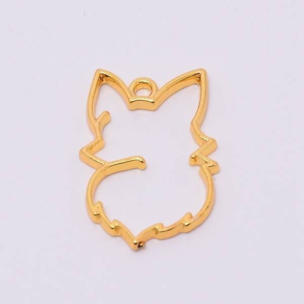 Alloy Open Back Bezel Pendants