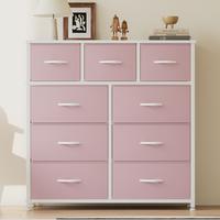 YITAHOME 9 Drawer Dresser for Bedroom, Chests of Drawers, Organizer Unit Storage Tower for Bedroom, Living Room, Hallway, Clo...
