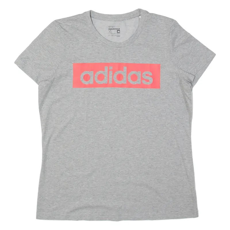 ADIDAS Sport Womens T-Shirt Grey XL