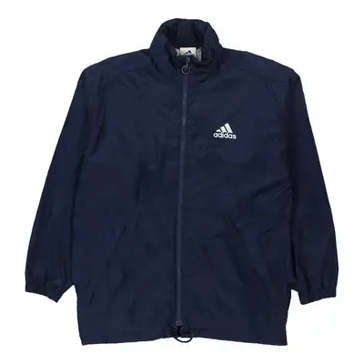 Adidas Track Jacket - XL Navy Polyester