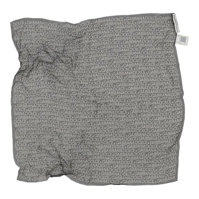 Dolce & Gabbana Scarf - No Size Black Silk
