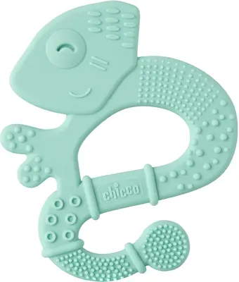 Chicco Super Soft Chameleon teether Blue 2 m+ 1 pc