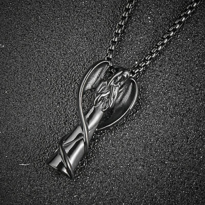 Stainless Steel Angel Pendant Necklaces for Women