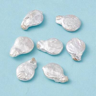 Baroque Natural Keshi Pearl Beads