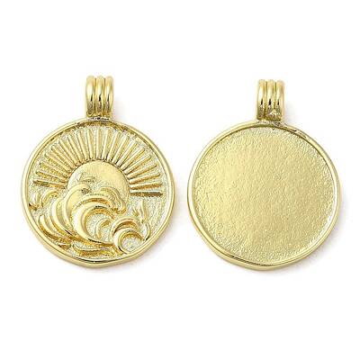 Rack Plating Brass Pendants