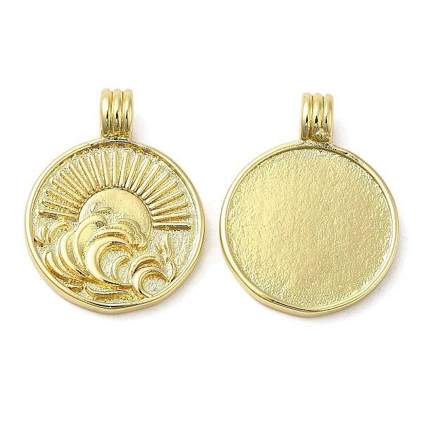 Rack Plating Brass Pendants
