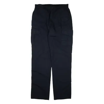 PROPPER Cargo Workwear Trousers Blue Relaxed Straight Womens W31 L35