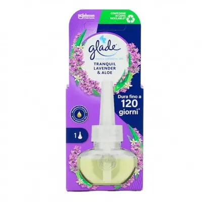 Glade Electric Essential Oil Liquid Refill Tranquil Lavender & Aloe 20 Ml