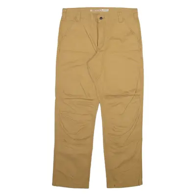 CARHARTT Mens Trousers Beige Relaxed Straight W34 L30