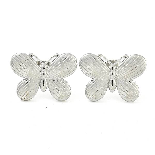 Non-Tarnish 304 Stainless Steel Stud Earrings for Women