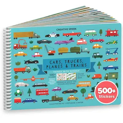 Cars Trucks Planes Sticker Book