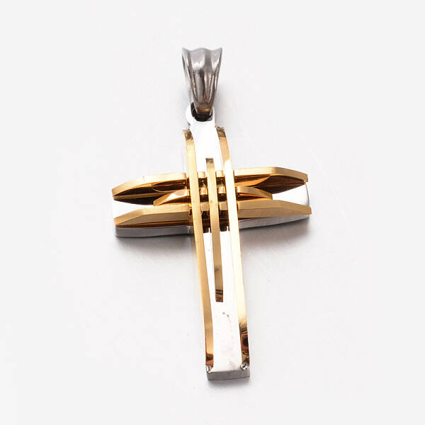 Men's Jewelry 201 Stainless Steel Cross Pendants