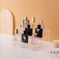 Acrylic Perfume Display Stand, 1 Count Multi-layer Clear Perfume Storage Rack, Cosmetic Organizer, Acrylic Shelf, Perfume Dis...