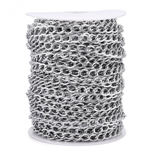 Aluminium Textured Curb Chains