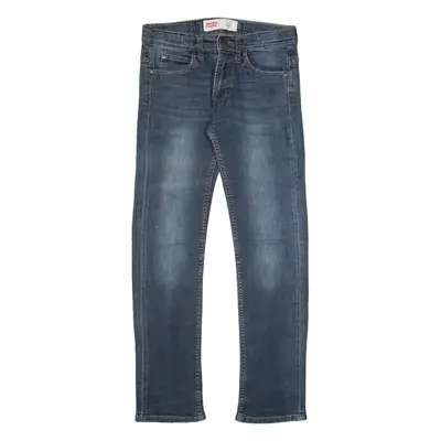 LEVI'S 511 Boys Jeans Blue Slim Tapered Stone Wash W28 L28