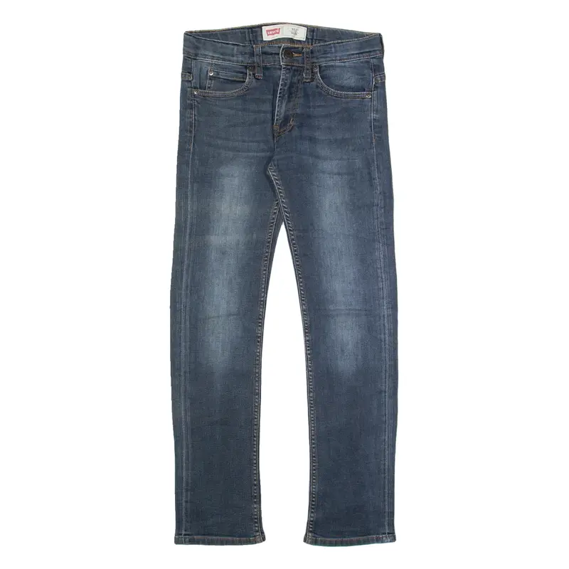 LEVI'S 511 Boys Jeans Blue Slim Tapered Stone Wash W28 L28