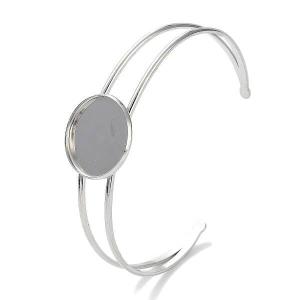 Non-Tarnish 304 Stainless Steel Bracelets Setting Making