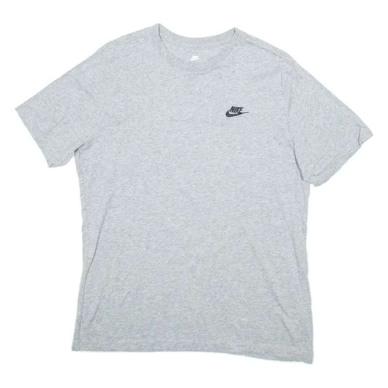 NIKE Mens T-Shirt Grey M