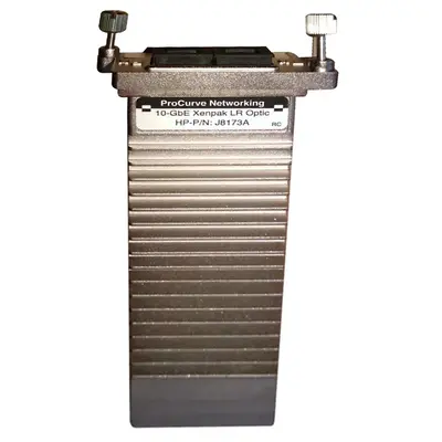HP J8173A | ProCurve 10Gb/s 10GBase-LR Single-Mode Fibre 1310nm 10km Duplex SC Connector XENPAK Transceiver Module