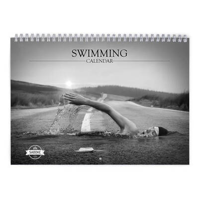 Swimming 2025 Wall Calendar