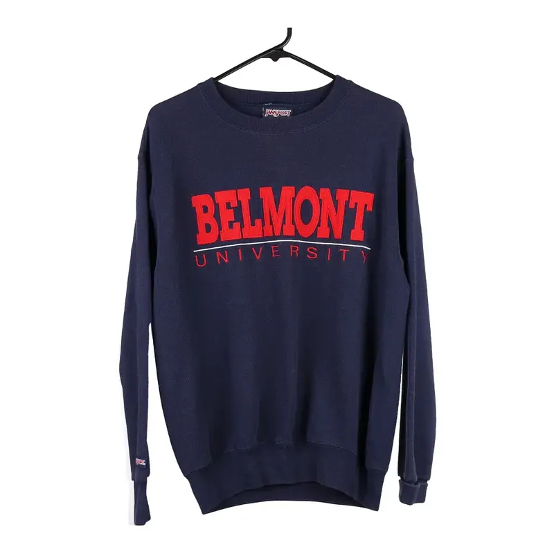 Belmont University Jansport College Sweatshirt - Small Navy Cotton Blend