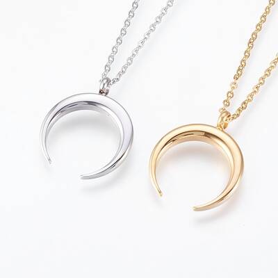 304 Stainless Steel Pendant  Necklaces