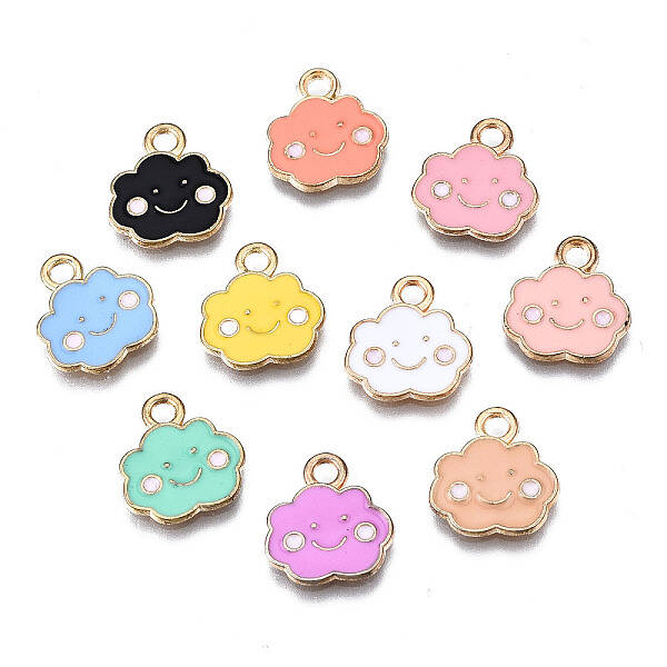 Alloy Enamel Charms