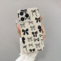 Bow Pattern Phone Case, Cute Phone Case, Anti-drop Cellphone Protective Case, Total Protective Shockproof Mobile Phone Cover ...