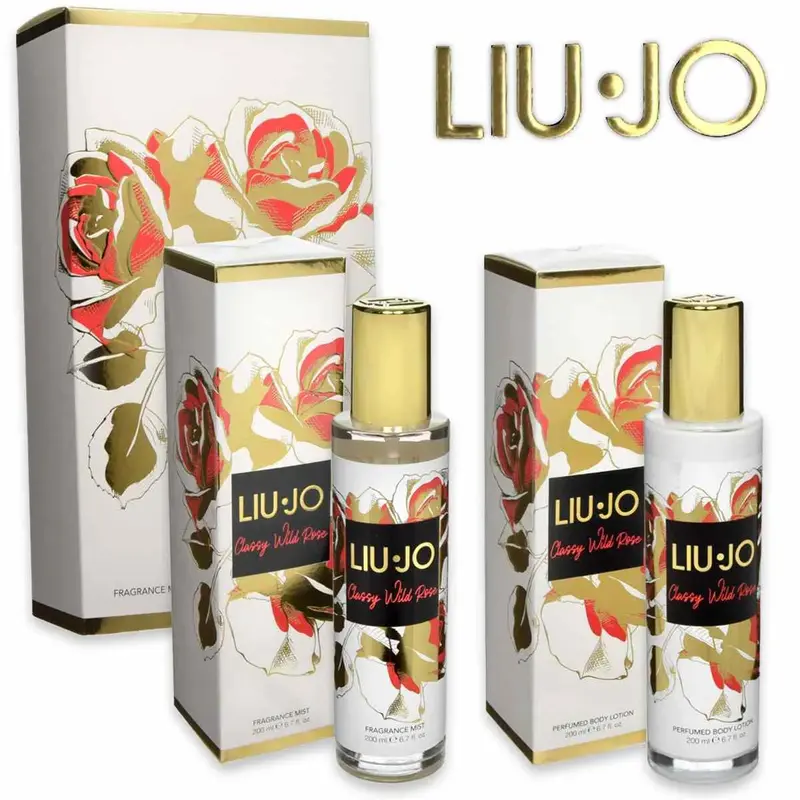 Profumo Spray Liu-Jo Classy Wild Rose 200 Ml + Lozione Corpo 200 Ml