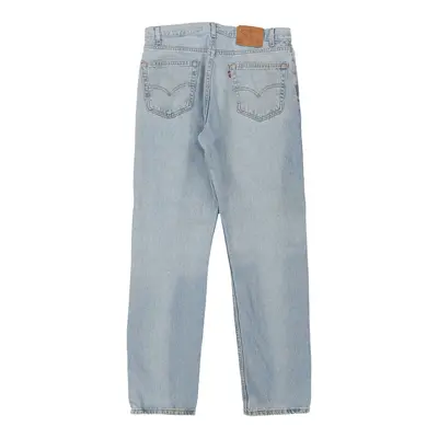 505 Levis Jeans - 34W 35L Blue Cotton