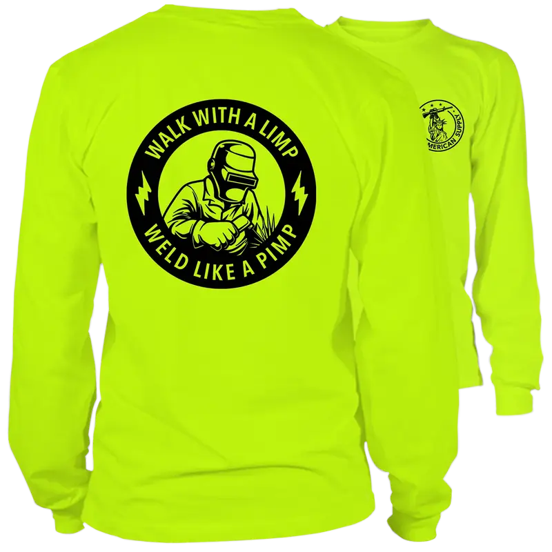 Pimp - Long Sleeve Hi-Vis T-Shirt
