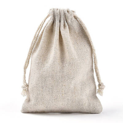 Cotton Packing Pouches Drawstring Bags