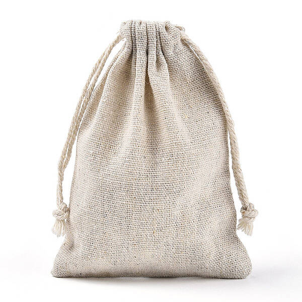 Cotton Packing Pouches Drawstring Bags