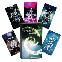 Mystical Time Oracle Card, 60pcs/set Tarot Card with Box, Tarot Card Game, Tarot Deck Card Games for Teens, Party Entertainme...