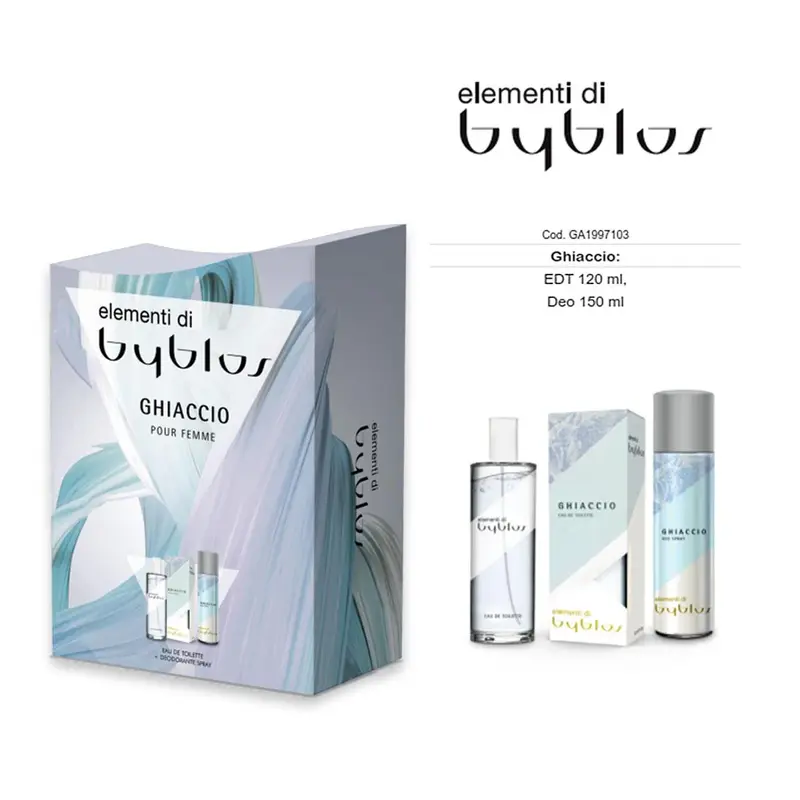 Byblos ICE elements: EDT120ml + Deo150ml