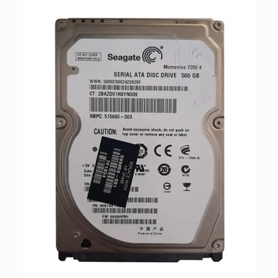 599056-001 HP 500GB 7200RPM SATA 3Gb/s 16MB Cache 2.5-inch Hard Drive
