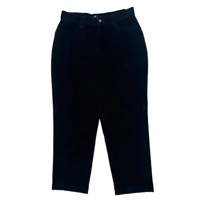 Lee Cord Trousers - 32? Waist Black Cotton